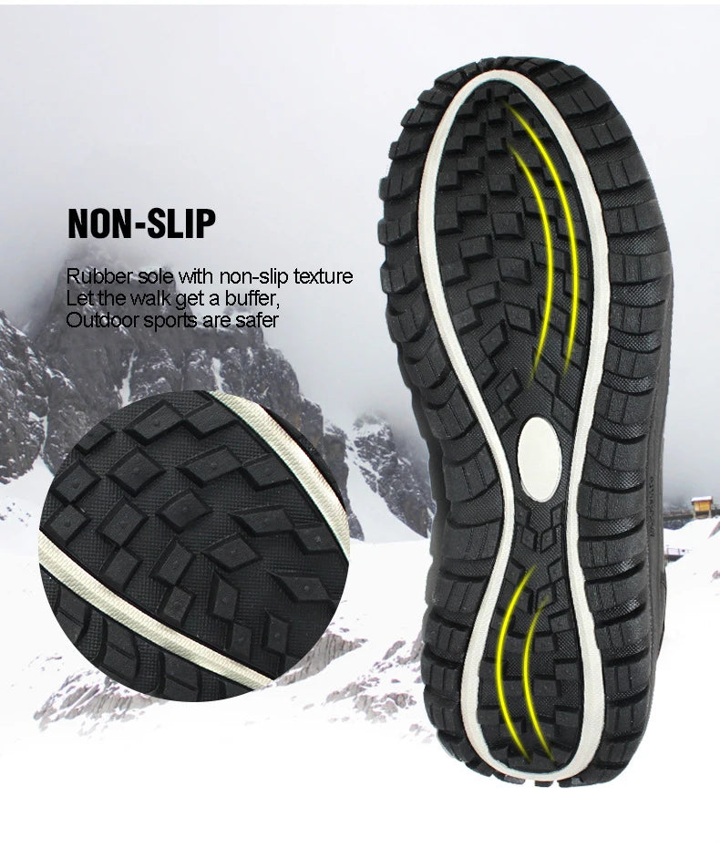 Waterproof Non-slip Winter Ski Boots