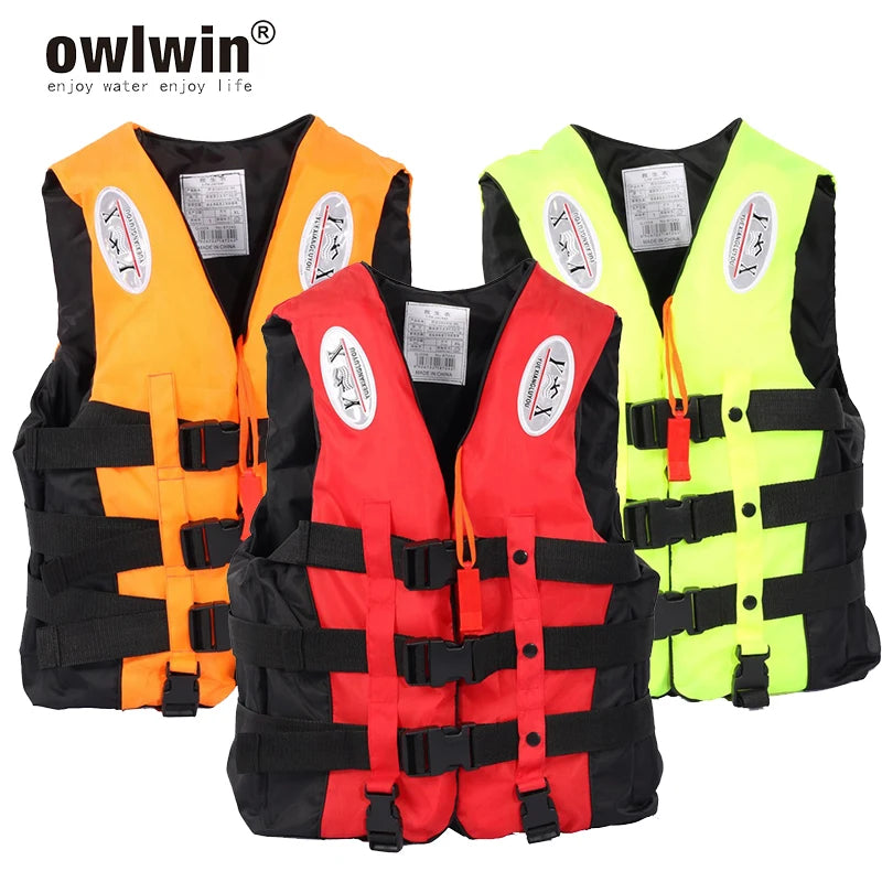 Life Vest for Adult and Children with Pipe