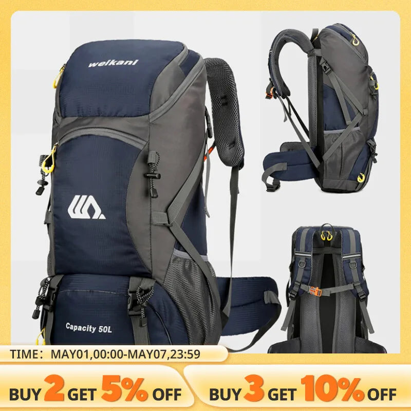 50L Hiking Backpack